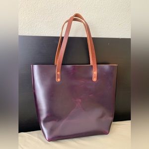 KMM & Co. Tote - Oxblood